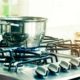 Image of a cooking pot on a propane stove, courtesy istock