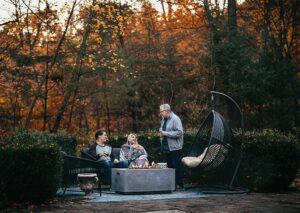 outdoor propane firepit